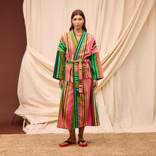 Load image into Gallery viewer, Nicolette Towelling Robe - Juniper