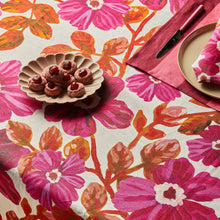 Load image into Gallery viewer, Napkin- Big Stripe Cerise (Set of 4)