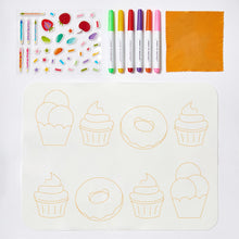 Load image into Gallery viewer, Wipeable Silicone Colouring Mat -