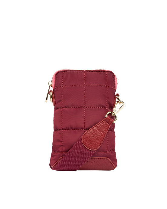 Baker Phone Bag - Burgundy