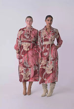 Load image into Gallery viewer, Edith Midi Dress - Cathedral Botanic