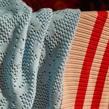 Load image into Gallery viewer, Tabitha Baby Blanket - Calcite Blue