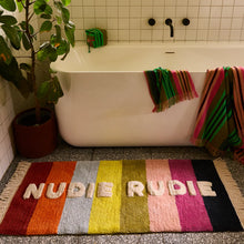 Load image into Gallery viewer, Martina Nudie Rudie Bath Runner - Cornflower