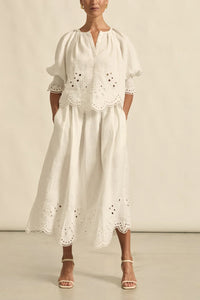 Dawn Top - Porcelain