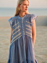 Load image into Gallery viewer, Lull Lace Voile Dress - Light Blue