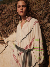 Load image into Gallery viewer, Valerie Jacquard Dress - Off white