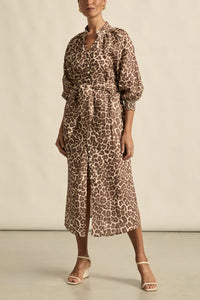 Flourish Dress - Ocelot print