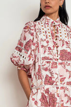 Load image into Gallery viewer, Flutter Dress - Rose Paisley