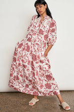 Load image into Gallery viewer, Flutter Dress - Rose Paisley