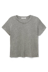 Harley Crew Neck Tee  - Heather Grey