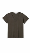 Load image into Gallery viewer, Hendrix V Neck Tee  - Dark Khaki