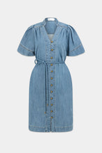 Load image into Gallery viewer, Honor dress - Mid Wash Denim