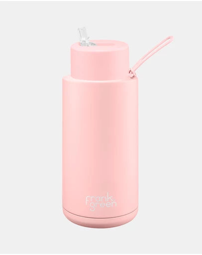 Ceramic Reusable Bottle 34oz- Blushed