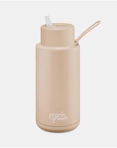 Ceramic Reusable Bottle 34oz- Soft Stone