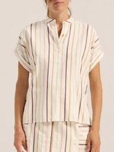 Load image into Gallery viewer, Daphne Top - Casablanca Stripe