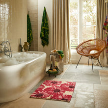Load image into Gallery viewer, Isabella Bath Mat - Crimson