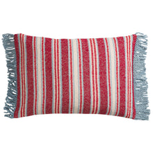 Load image into Gallery viewer, Selene Woven Cushion - Crimson