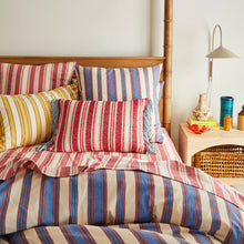 Load image into Gallery viewer, Selene Woven Cushion - Crimson