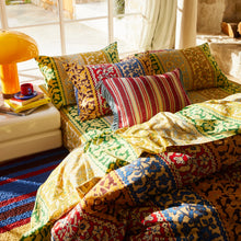 Load image into Gallery viewer, Selene Woven Cushion - Crimson