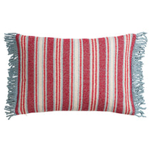 Load image into Gallery viewer, Selene Woven Cushion - Crimson