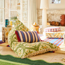 Load image into Gallery viewer, Selene Woven Cushion - Azure