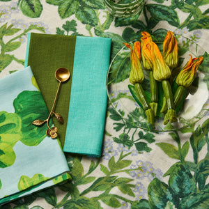 Napkin- Big Stripe Mint (Set of 4)
