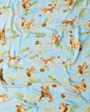 Load image into Gallery viewer, Swaddle Bamboo - Squirrel Scurry