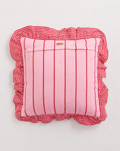 Load image into Gallery viewer, Stripe Frill Cushion - Iced Vovo