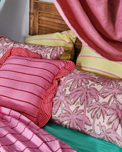 Load image into Gallery viewer, Stripe Frill Cushion - Iced Vovo
