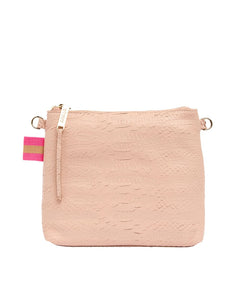 Alexis Crossbody - Blush Snake