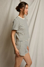 Load image into Gallery viewer, Lainey Rugby Tee - Navy Mini Stripe