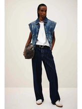 Load image into Gallery viewer, Max Denim Vest - Light Suede Blue