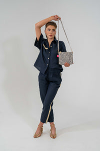 Alexis Crossbody - Spot Suede