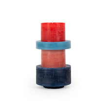 Load image into Gallery viewer, Candl Stack 04 - Red &amp; Blue