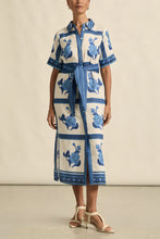 Load image into Gallery viewer, Roam Dress - Azure Collage