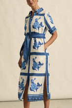 Load image into Gallery viewer, Roam Dress - Azure Collage