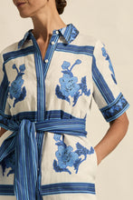 Load image into Gallery viewer, Roam Dress - Azure Collage