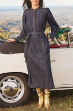 Load image into Gallery viewer, Snapshot Dress - Dark Denim