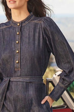 Load image into Gallery viewer, Snapshot Dress - Dark Denim