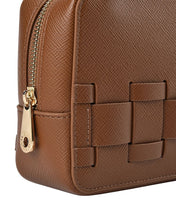 Load image into Gallery viewer, London  Crossbody - Tan Saffiano