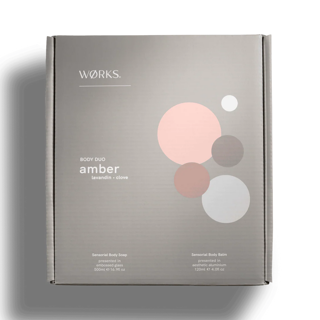 Body Duo Gift Box - Amber