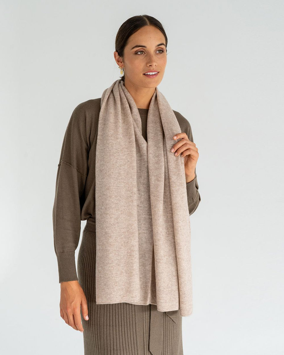 Cashmere Caplet - Light Brown – The Hunted Co