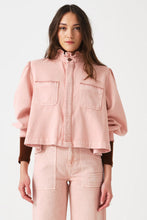 Load image into Gallery viewer, Ziggy Cropped Jacket - Peony Pink