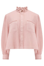 Load image into Gallery viewer, Ziggy Cropped Jacket - Peony Pink
