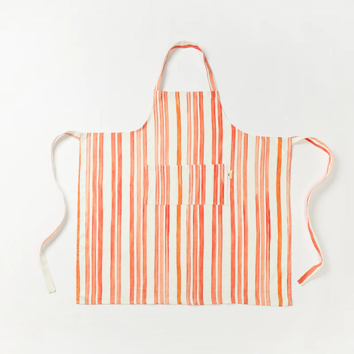 Apron - Stripe Red