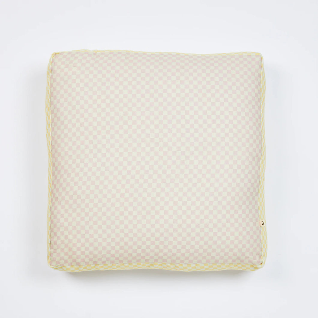 Cushion - Tiny Checkers Pink 50cm