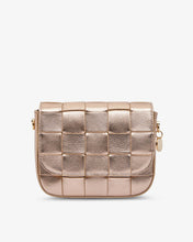 Load image into Gallery viewer, Clara Weave Crossbody - Rose Gold