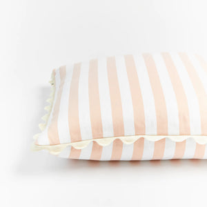 Cushion 60cm - Woven Stripe Pink