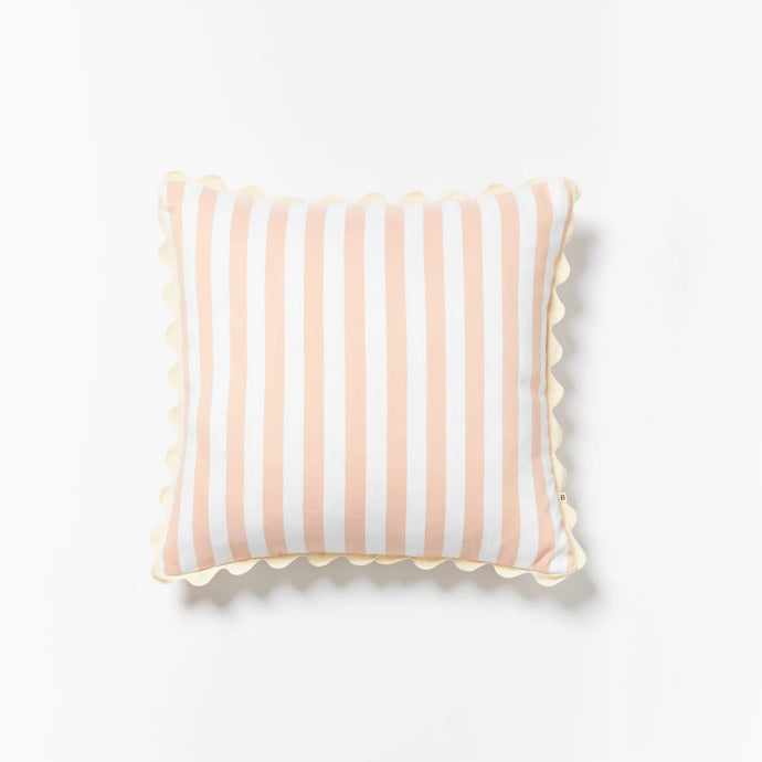 Cushion 60cm - Woven Stripe Pink
