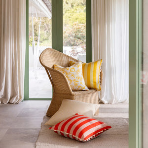 Cushion 60cm - Stripe Red Pink